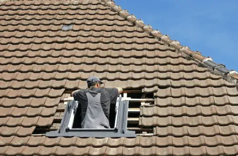 Pose de velux - Montberon